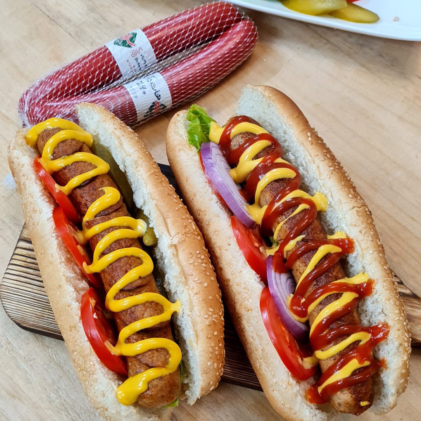 خرید هات داگ گوشت سلام پروتئین، سالم و خوشمزه، با بافت لطیف و بدون نگهدارنده