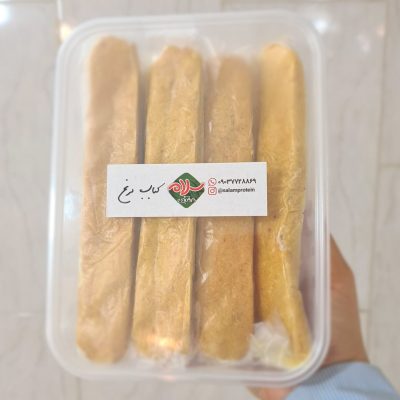 خرید کباب مرغ زعفرانی تهیه‌شده از مرغ تازه، زعفران اصل و ادویه دست‌ساز بدون مواد نگهدارنده