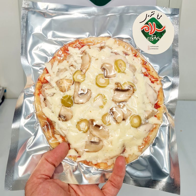 Pizza Morgh Tanoori پیتزا مرغ تنوری یک نفره - Image 1