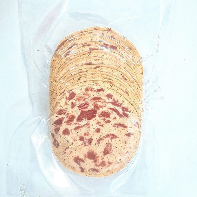 خرید ژامبون گوشت سلام پروتئین با ۷۰ درصد گوشت گوساله خالص و بافت تکه‌ای طبیعی